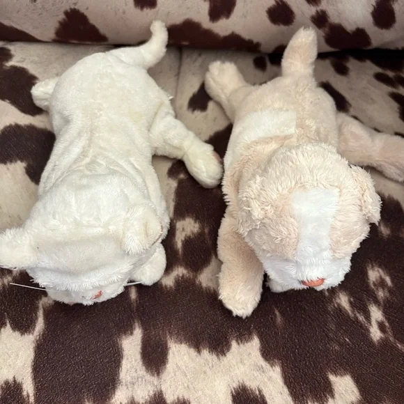 WORKING Bundle of 2 Vintage Hasbro Tiger FurReal Friends Newborn Kitten & Puppy - Picture 2 of 6